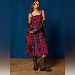 BDG Plaid Midi Dress